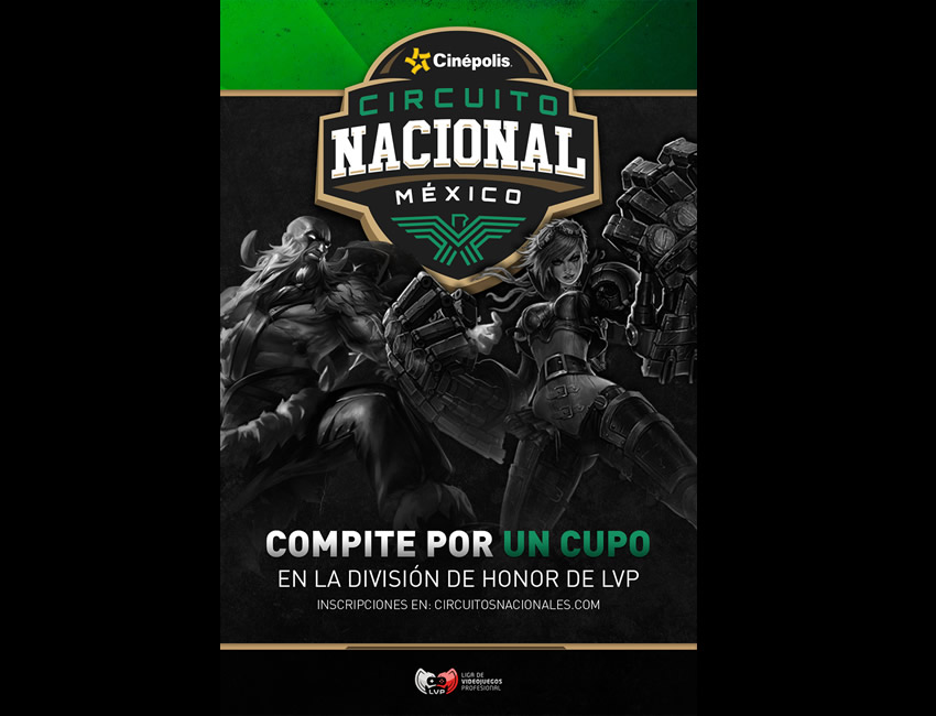 La primera etapa del Circuito Nacional se dividirá en cuatro torneos. (Foto: @LVPmex)