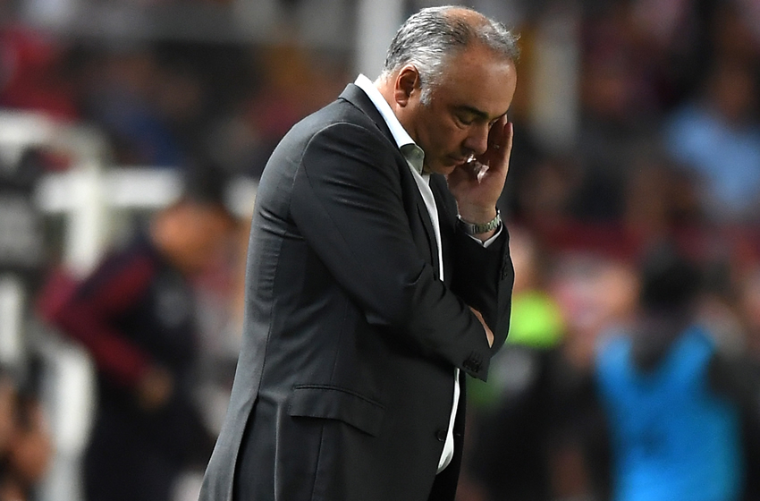 Memo Vázquez se fue tranquilo del Volcán. (Mexsport)