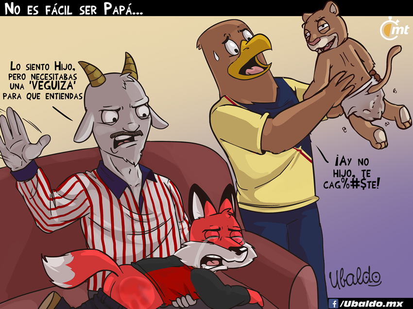 No es fácil ser papá