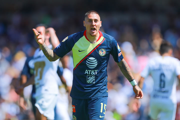 Pumas venció 1-0 al América en el olímpico Universitario con gol de Carlos González. (Foto: Imago7)