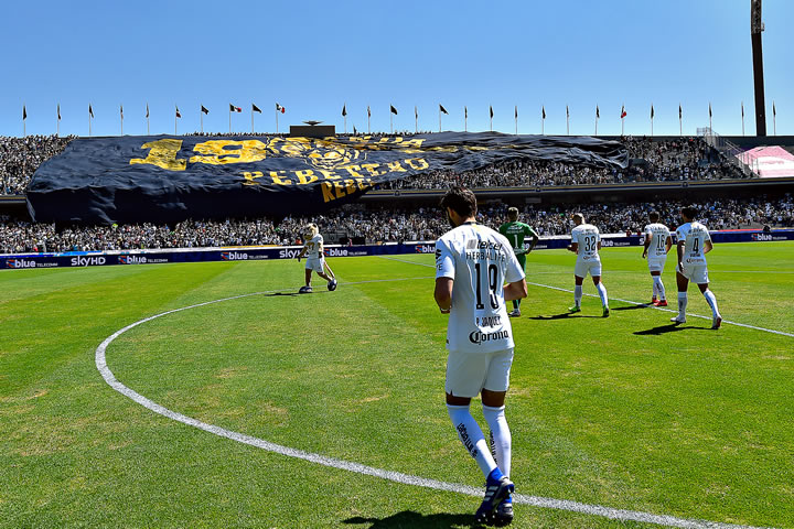Pumas venció 1-0 al América en el olímpico Universitario con gol de Carlos González. (Foto: Imago7)