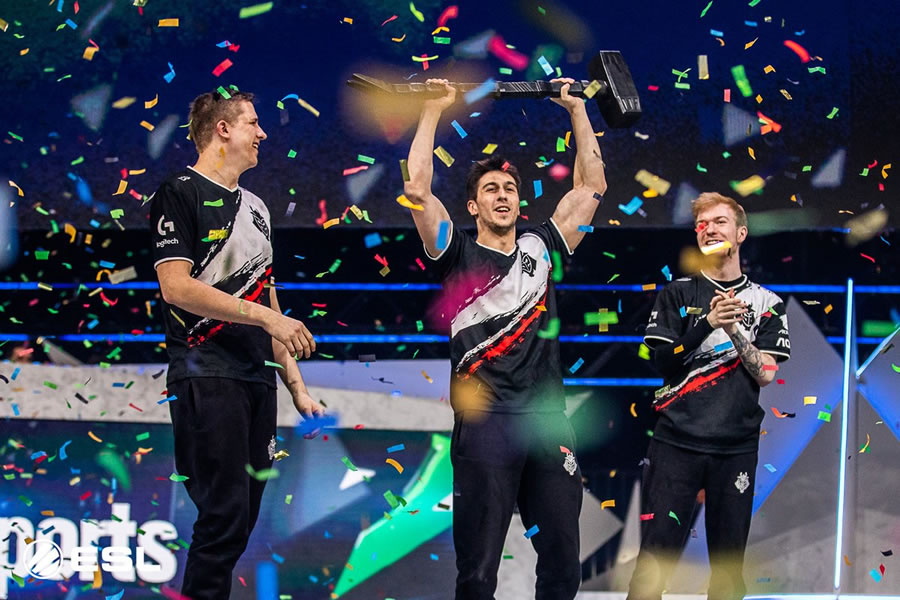 G2 ESports se llevó el preciado martillo. (@ESLRainbowSix)