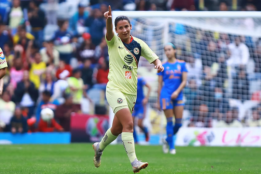 Diana se lesionó en el duelo de la Jornada 8 ante Pachuca Femenil. (Foto: Imago7)