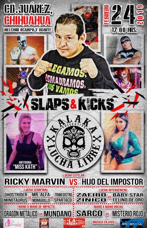 Muchos eventos de lucha libre.