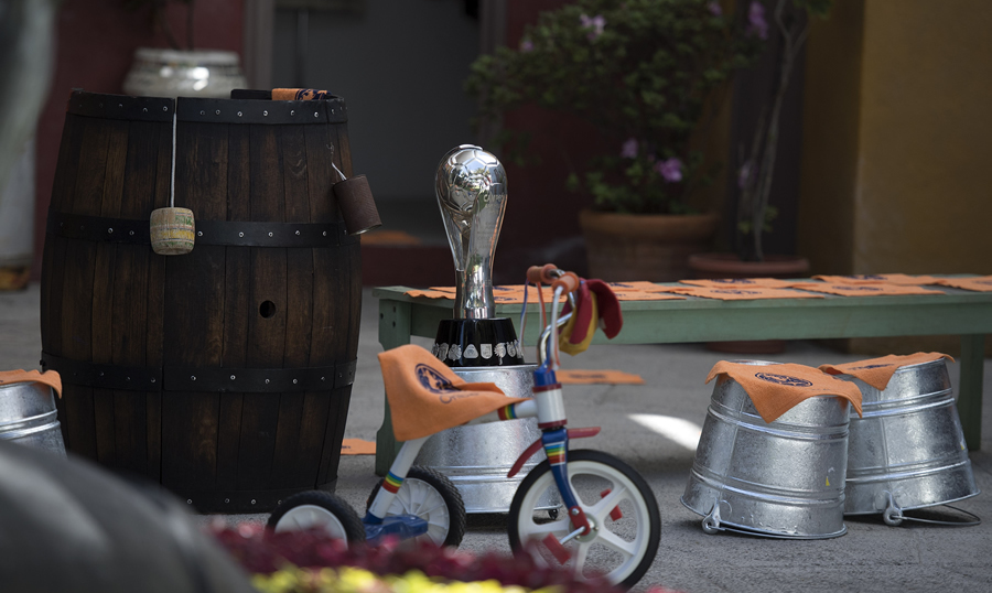 El América  rindió un homenaje a Chespirito. (Foto: Mexsport)