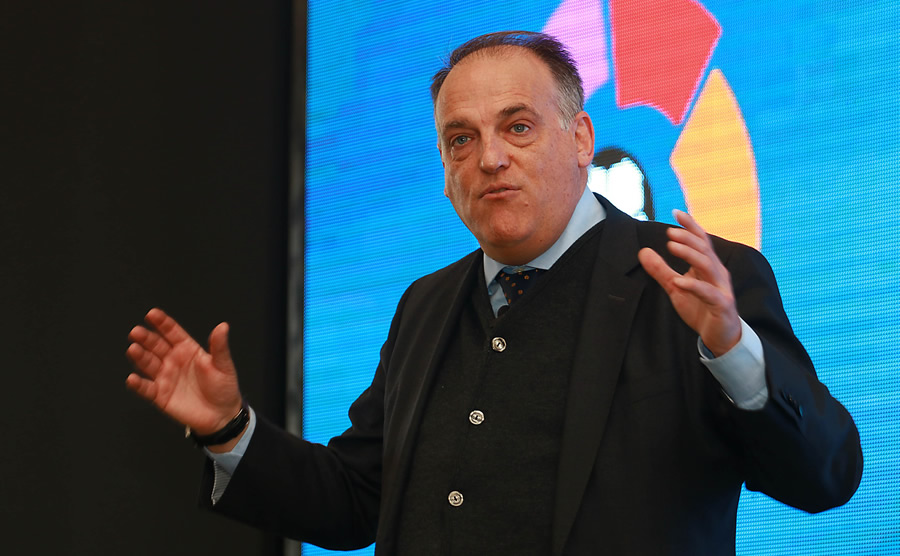 Javier Tebas aseguró que le ha dado muchos consejos a directivos de la Liga MX. (Foto: Imago 7)