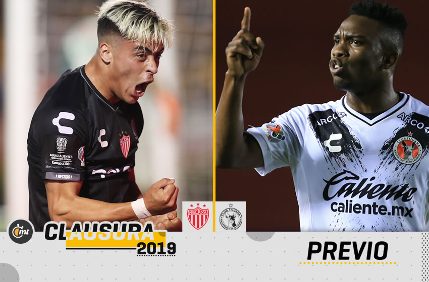Brian Fernández y Miler Bolaños son los goleadores de Necaxa y Xolos, respectivamente. (Foto: Imago7)