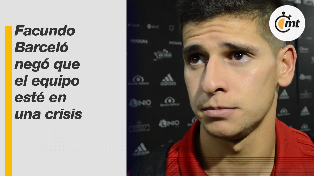 Tras caer con Tigres, Facundo Barceló negó crisis en Atlas