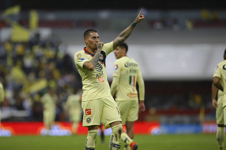 Con doblete de Nico Castillo, América venció a Lobos BUAP en el Estadio Azteca. (Foto: Imago7)