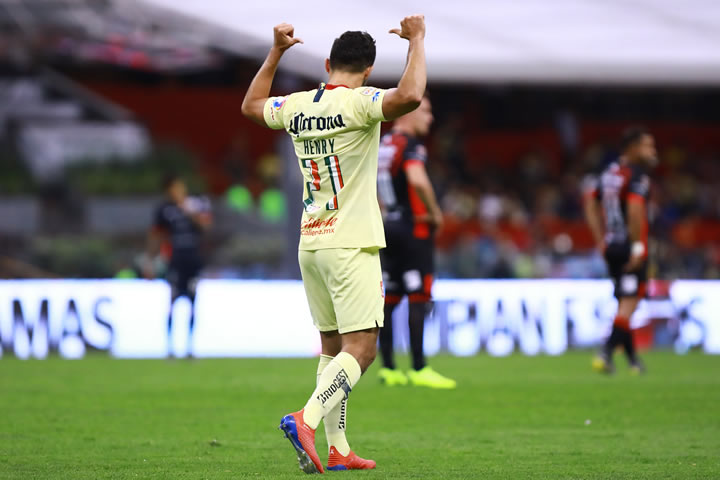Con doblete de Nico Castillo, América venció a Lobos BUAP en el Estadio Azteca. (Foto: Imago7)