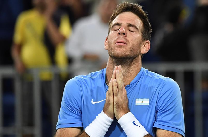 Juan Martín del Potro anunció su ausencia del Abierto de Acapulco. Foto: AFP