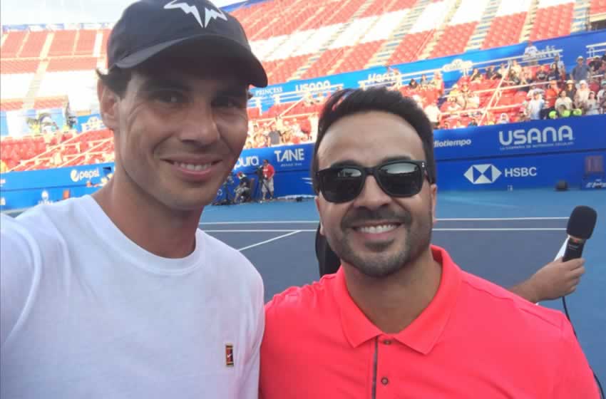 Nadal y Fonsi en Acapulco.