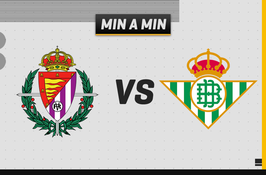 EN VIVO y Minuto a Minuto del Valladolid vs Betis de la Jornada 25 de LaLiga. (Foto: Mediotiempo)