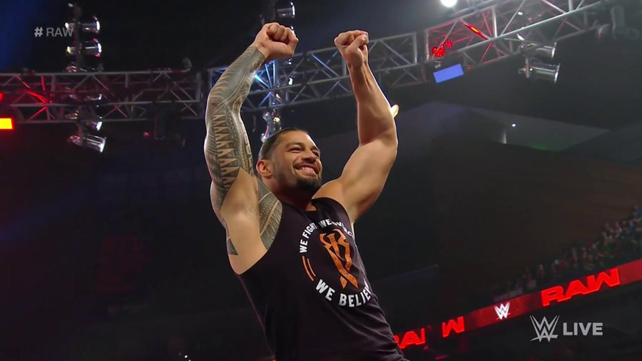 Roman Reigns estuvo cuatro meses en tratamiento. (Foto: WWE)