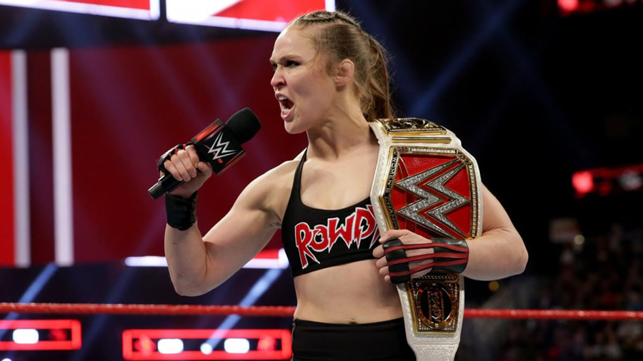 Ronda Rousey quiere enfrentar a Becky en WrestleMania. (Foto: WWE)