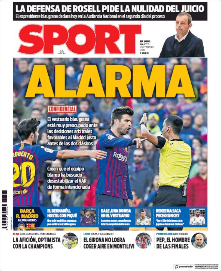 Las portadas más destacadas del mundo deportivo.