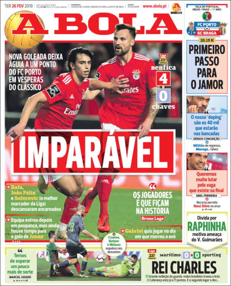 Las portadas más destacadas del mundo deportivo.