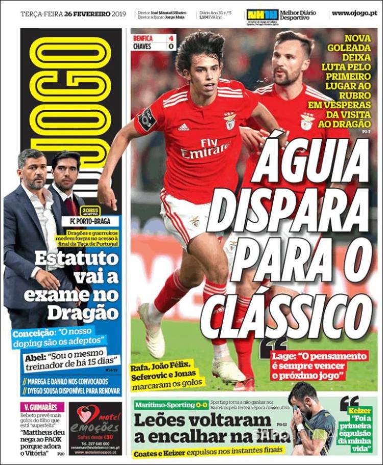 Las portadas más destacadas del mundo deportivo.