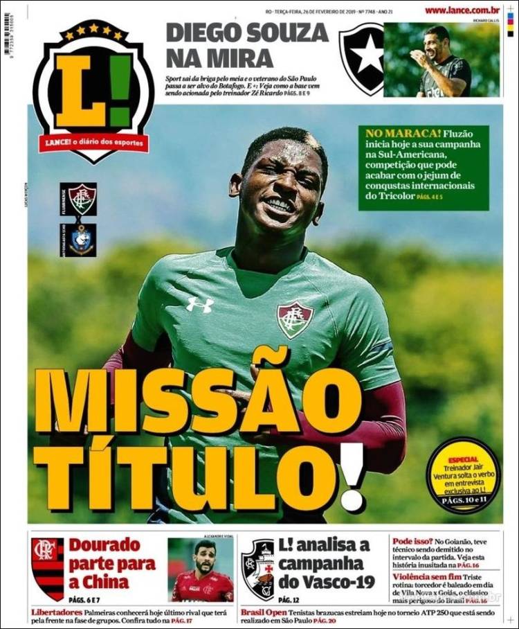 Las portadas más destacadas del mundo deportivo.