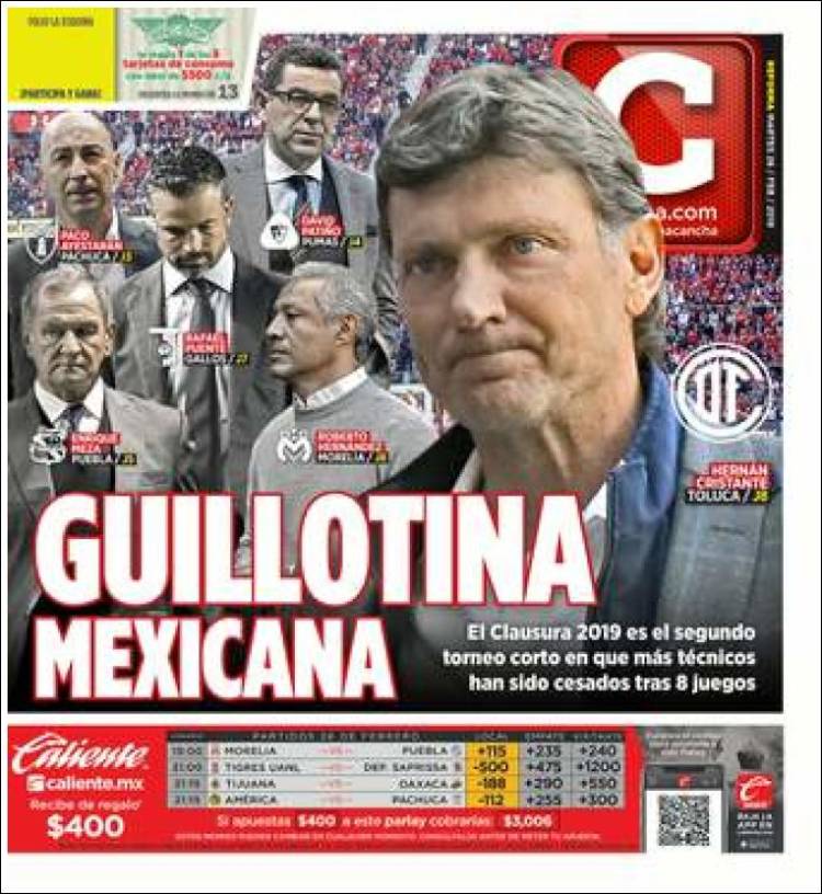 Las portadas más destacadas del mundo deportivo.