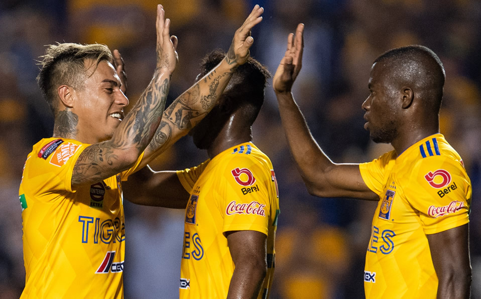 Tigres se encontró con tres goles en los primeros 30 minutos. (Mexsport)