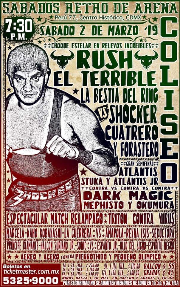 Lucha libre por todos lados.