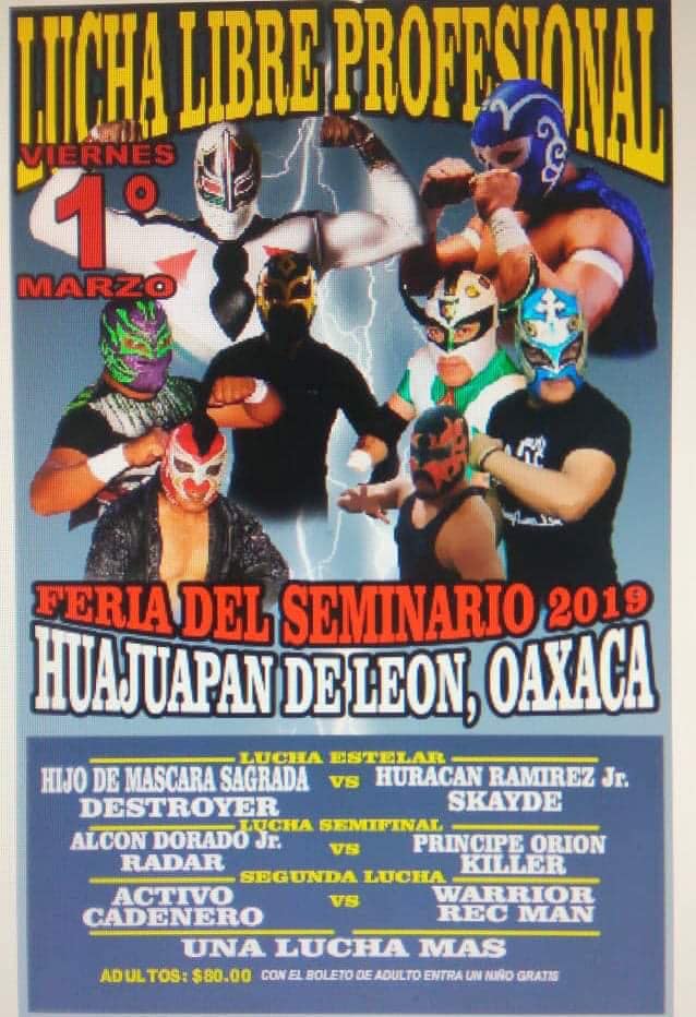 Lucha libre por todos lados