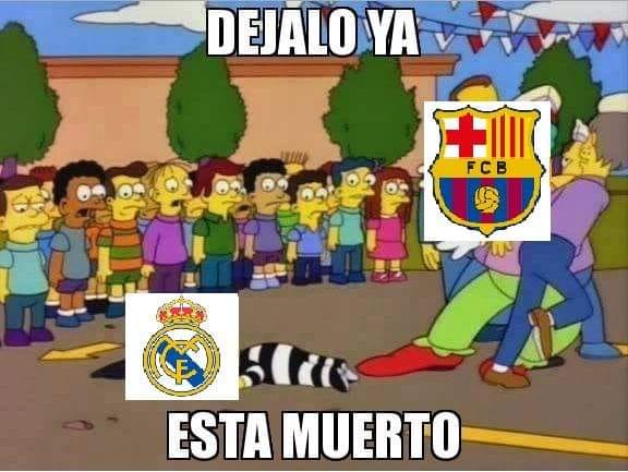 Memes del Real Madrid vs Barcelona (0-3) de la Semifinal de Vuelta de la Copa del Rey 2019