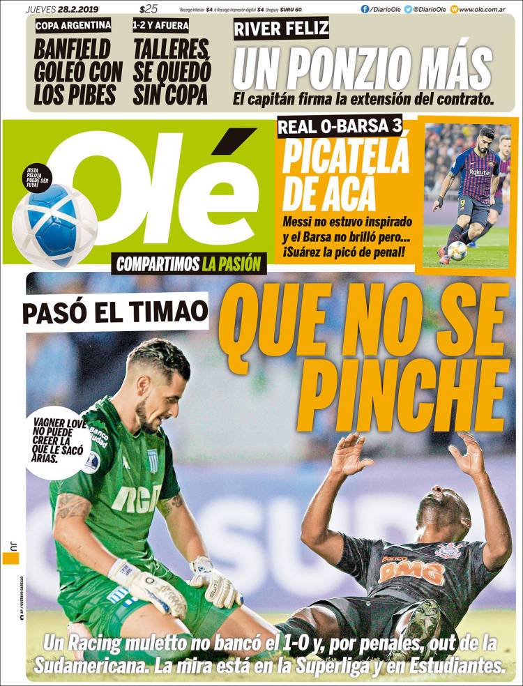 Las portadas deportivas más destacadas del mundo