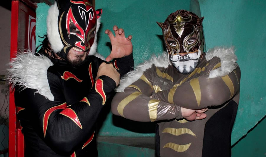 Familia Casas: Tiger y Puma King.