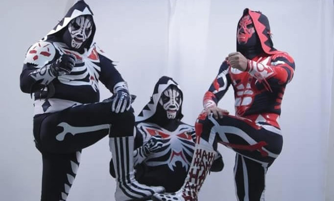 La Familia Real: L. A. Park Jr., L. A. Park y el Hijo de L. A. Park.