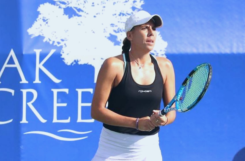 Giuliana Olmos y la estadounidense Desire Krawczyk se impusieron ante brasileña Laura Pigossi y la china Yafan Wang. (@TenisdesdedMx)