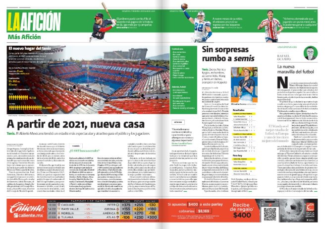 La afición de México.