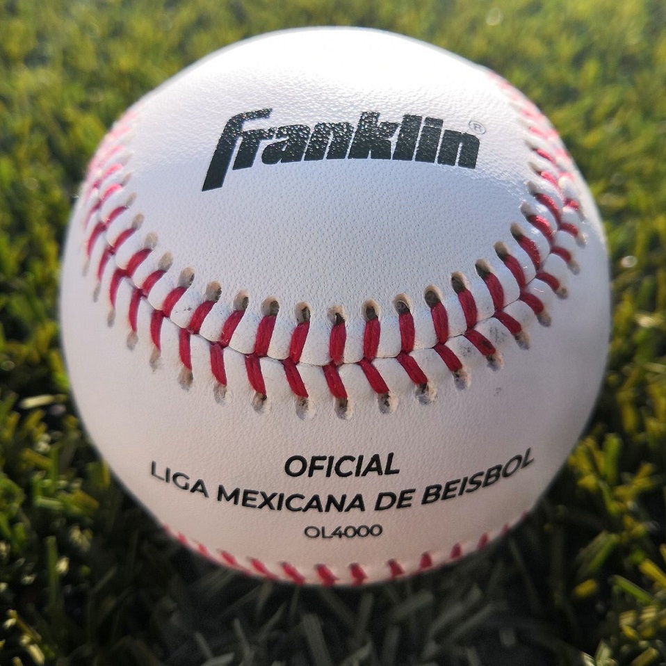 La pelota Franklin que se utilizará para la temporada 2019 de la Liga Mexicana. Foto: Liga Mexicana