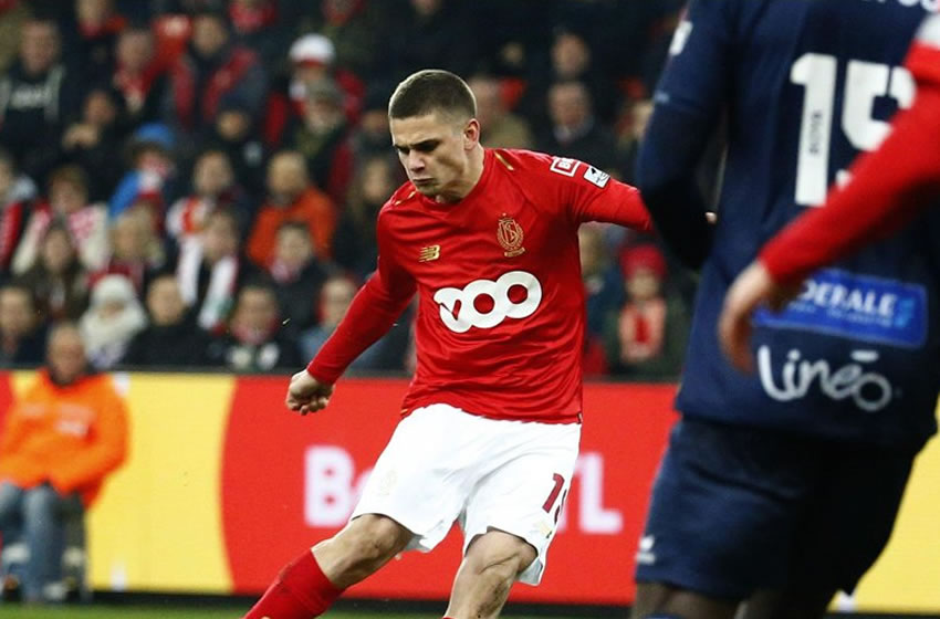 Razvan Marin anotó el gol del Standard al 53'. (Foto: @Standard_RSCL)