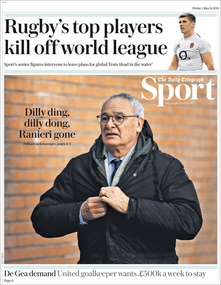 The Daily Telegraph Sport de Reino Unido.