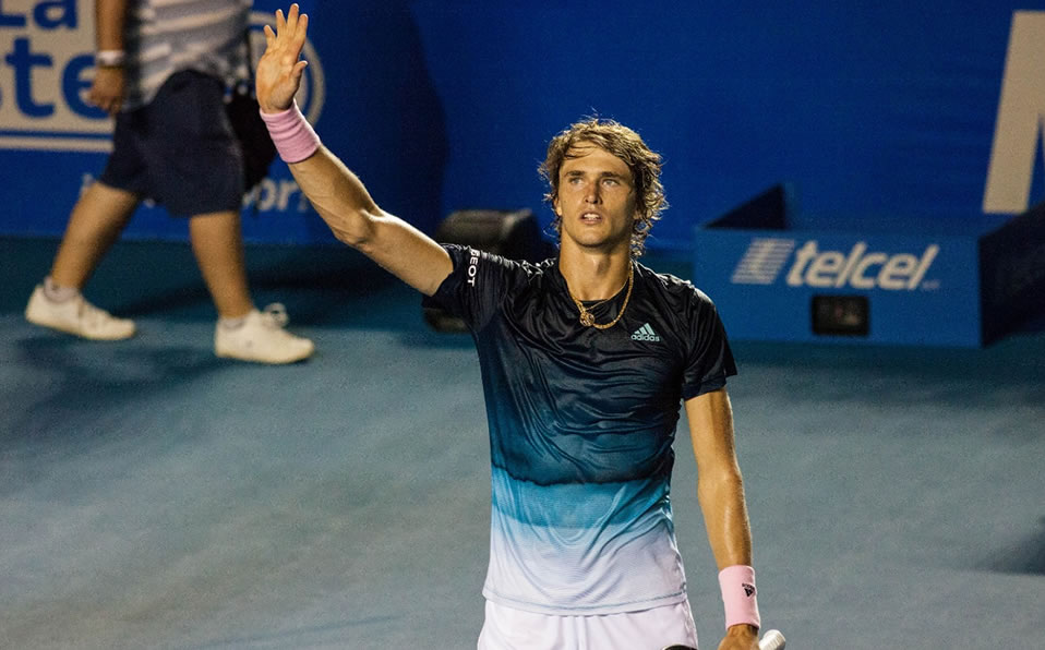 Zverev conectó 10 aces y tuvo un 81% de efectividad. (Alejandro Orellana)