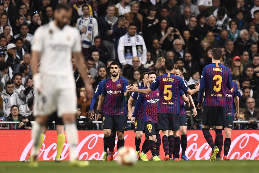 Barcelona volvió a derrotar al Real Madrid en el Clásico Español, en el Santiago Bernabéu