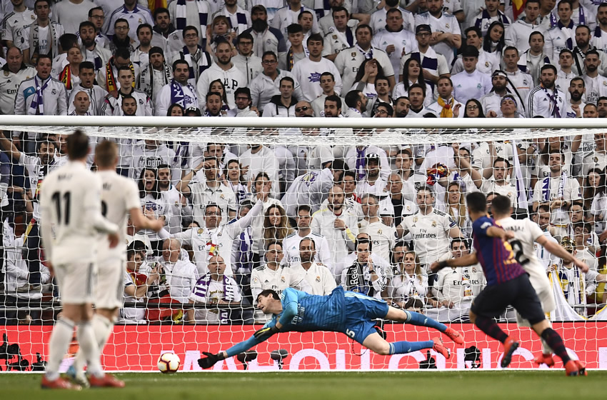 Barcelona volvió a derrotar al Real Madrid en el Clásico Español, en el Santiago Bernabéu