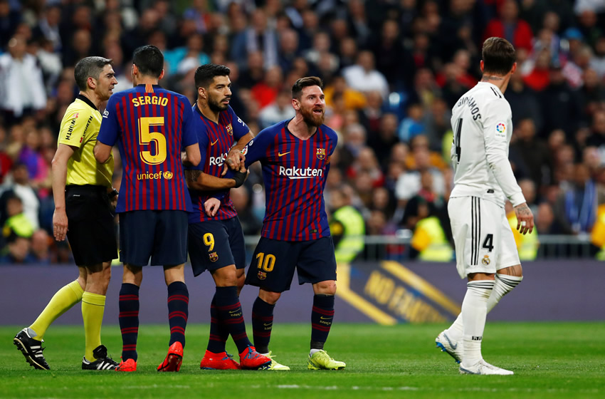 Barcelona volvió a derrotar al Real Madrid en el Clásico Español, en el Santiago Bernabéu