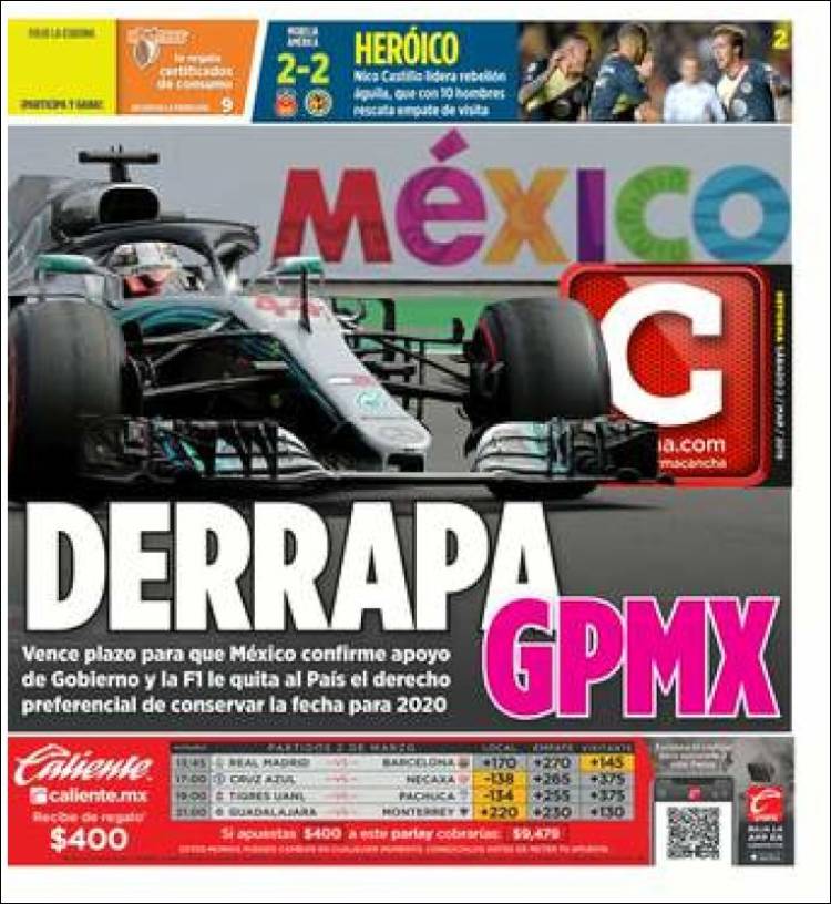 Cancha de México.