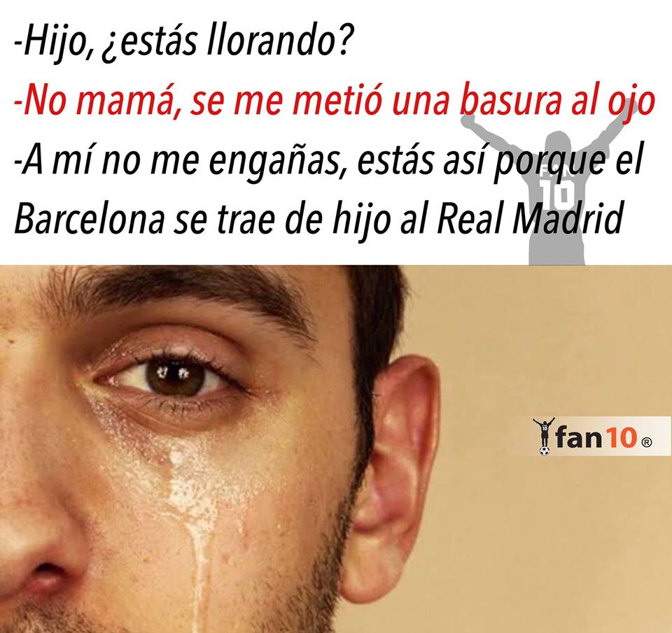 Los memes del Real Madrid vs Barcelona de la J26 de LaLiga. (Foto: Especial)