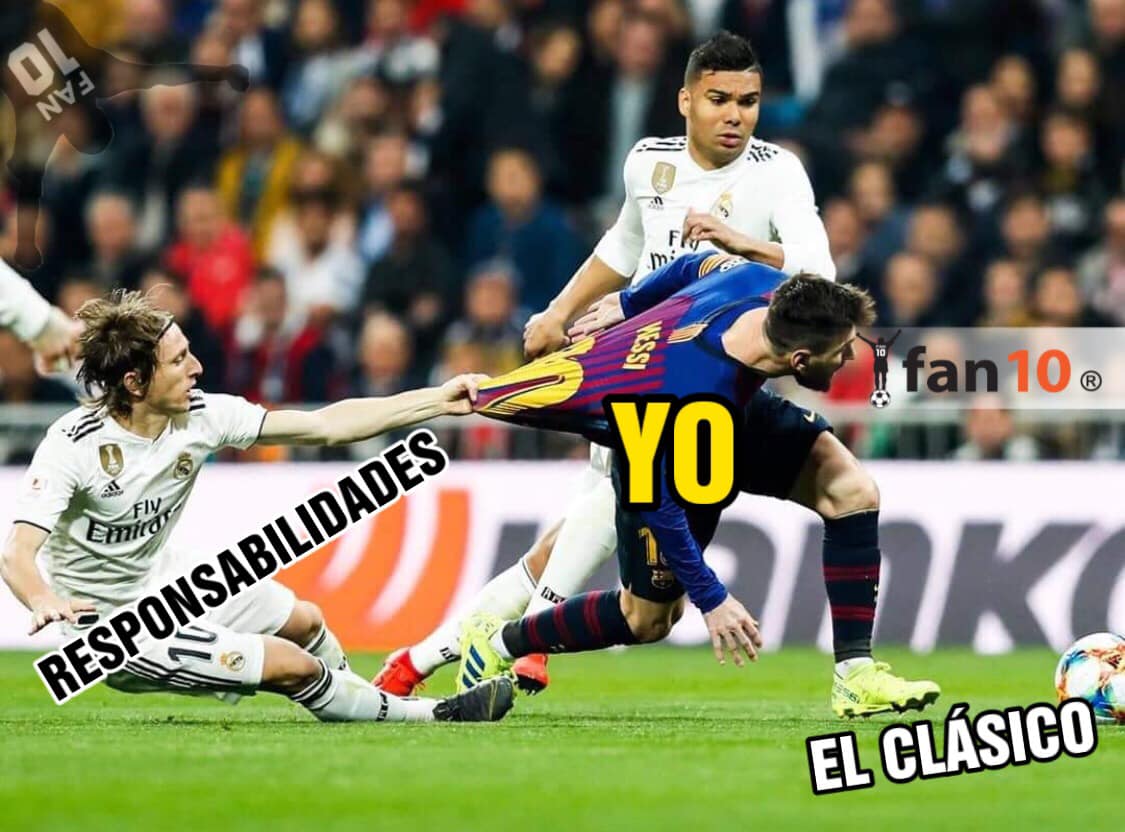 Los memes del Real Madrid vs Barcelona de la J26 de LaLiga. (Foto: Especial)