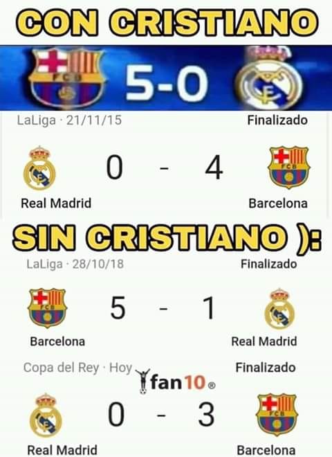 Los memes del Real Madrid vs Barcelona de la J26 de LaLiga. (Foto: Especial)