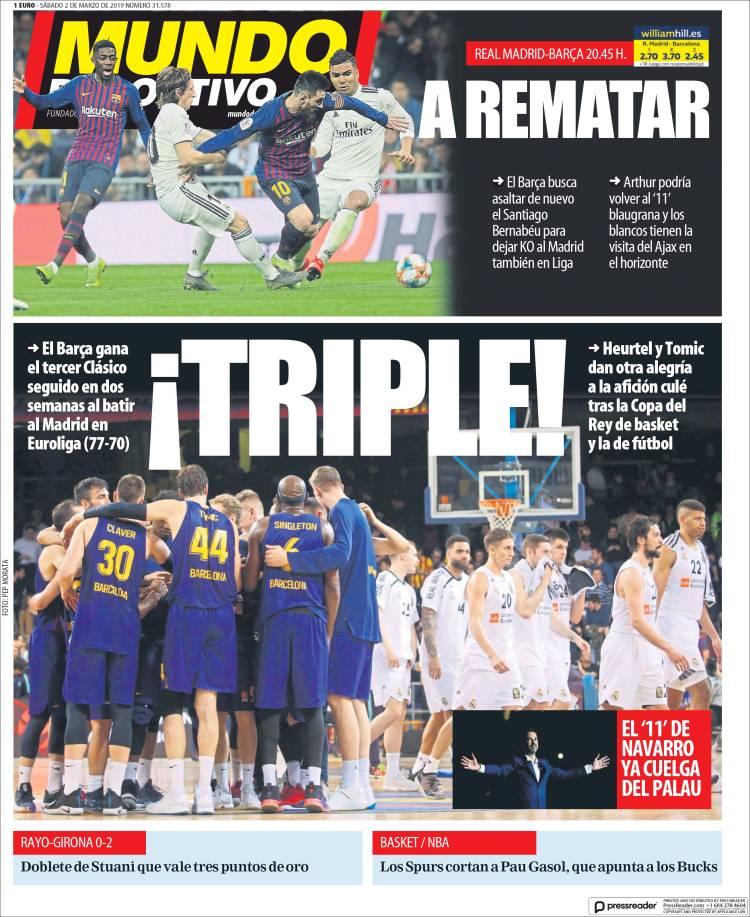 Mundo Deportivo de España.