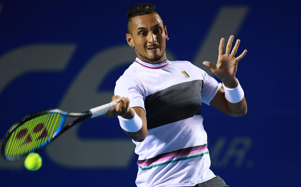 Nick Kyrgios en acción desde el AMT. (Imago 7)