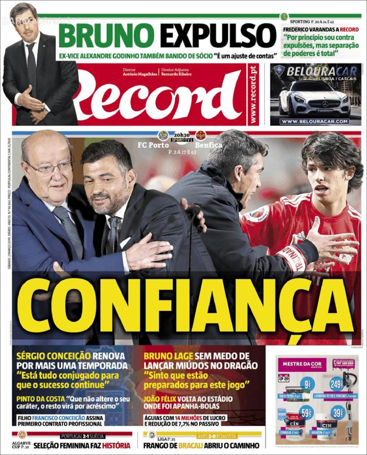 Record de Portugal.