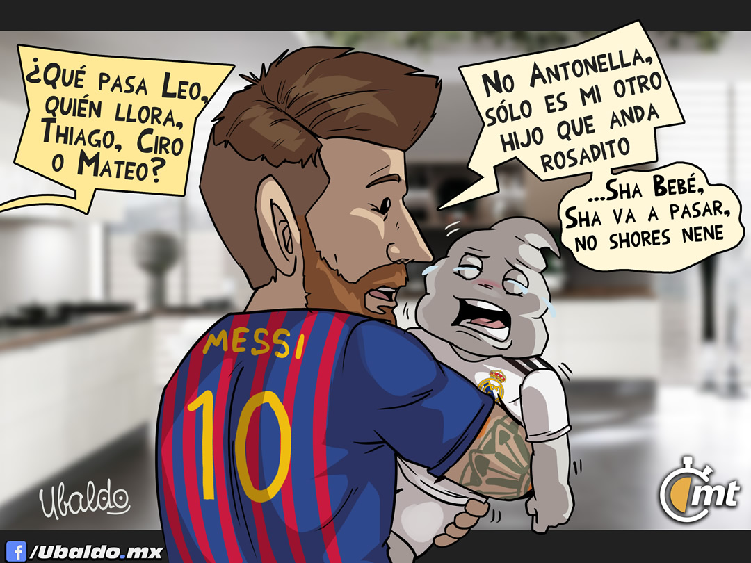 Tras la victoria del Barça en Madrid, hay un 'hijo' llorón