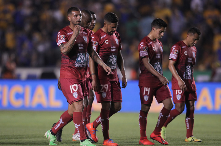 Con dos autogoles de Barreriro y un golazo de Pizarro, Tigres goleó 3-0 a Pachuca en el Estadio Universitario. (Foto: Imago7)