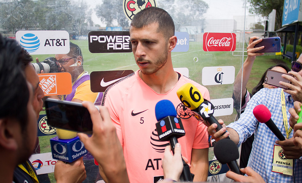 Guido Rodríguez solo piensa en el Necaxa. (Foto: Imago7)